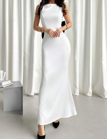 Rochie lunga SHEIN, alb