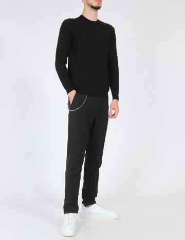 Pantaloni Zara, gri inchis