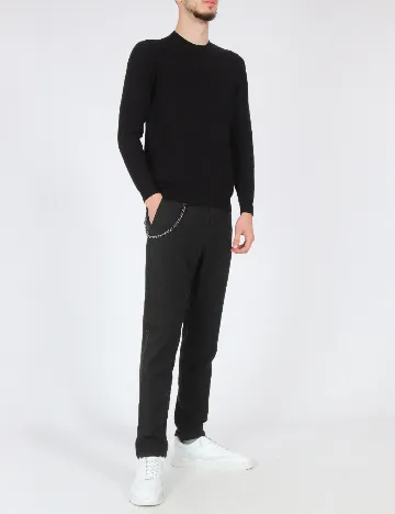 Pantaloni Zara, gri inchis Gri