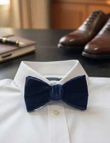 Papion Zara, bleumarin Albastru