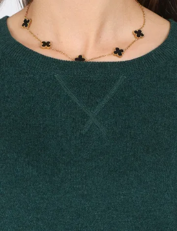 Bluza Bershka, verde Verde