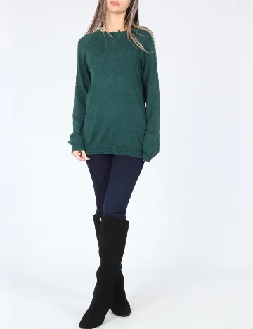 Bluza Bershka, verde Verde