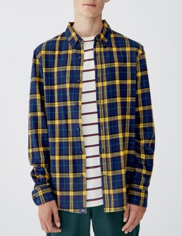 Camasa Pull&Bear, mix culori