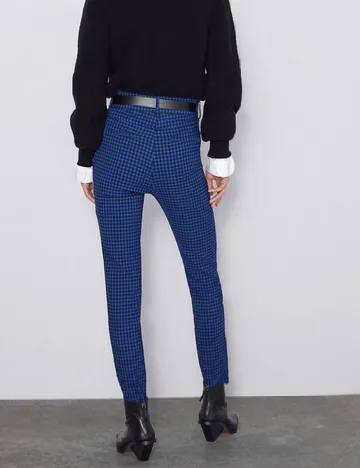 Pantaloni Zara, albastru Albastru