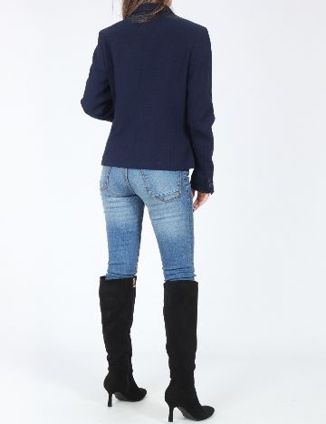 Sacou Bershka, bleumarin