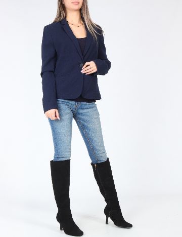 Sacou Bershka, bleumarin