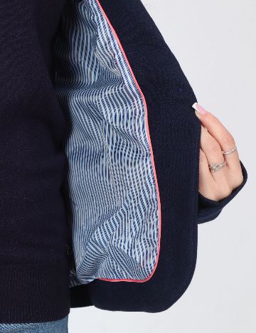 Sacou Bershka, bleumarin