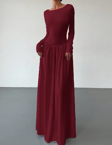 Rochie lunga SHEIN, visiniu Rosu