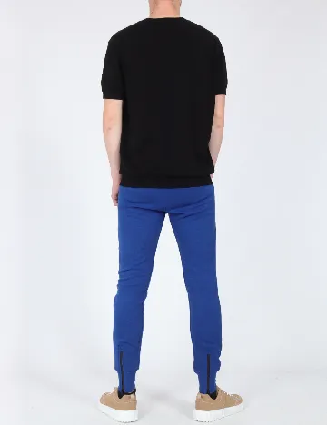 Pantaloni Pull&Bear, albastru Albastru