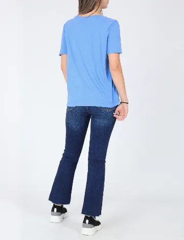 Tricou Zara, albastru Albastru