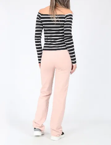 Pantaloni Zara, roz Roz