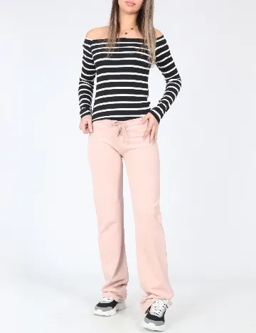 Pantaloni Zara, roz Roz