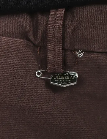 Pantaloni Pull&Bear, maro Maro