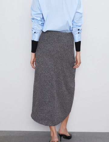 Fusta Zara, gri