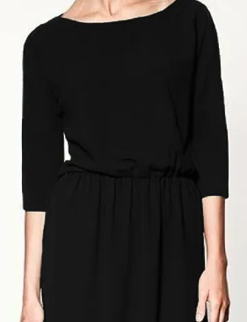 Rochie scurta Zara, negru Negru