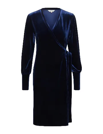 Rochie medie Part Two, bleumarin Albastru