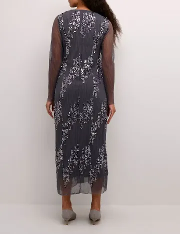 Rochie lunga Culture, gri Gri