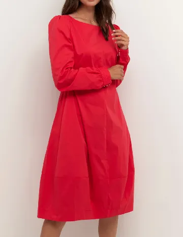 Rochie medie Culture, rosu Rosu