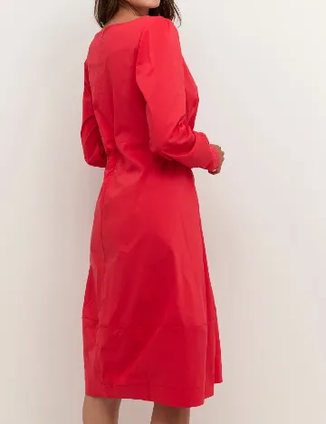 Rochie medie Culture, rosu Rosu