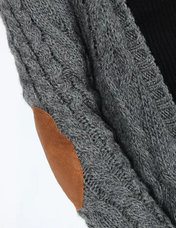 Cardigan Zara, gri Gri