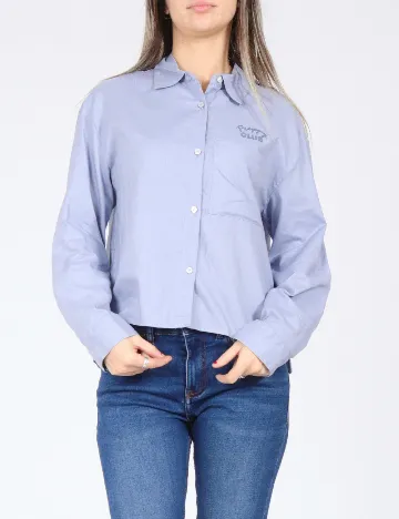 Camasa Zara, albastru Albastru