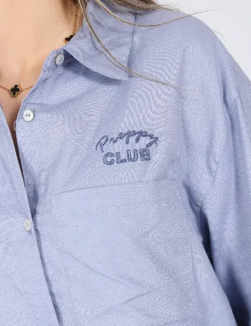 Camasa Zara, albastru Albastru