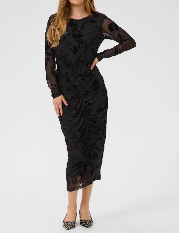 Rochie medie Culture, negru Negru