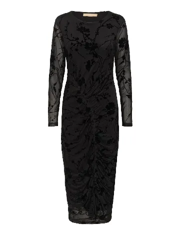 Rochie medie Culture, negru Negru