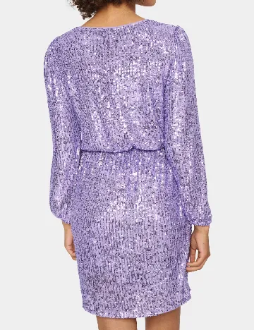 Rochie scurta Saint Tropez, mov Mov