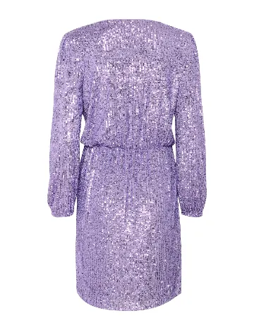 Rochie scurta Saint Tropez, mov Mov