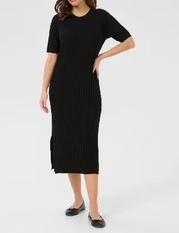 Rochie medie Kaffe, negru Negru