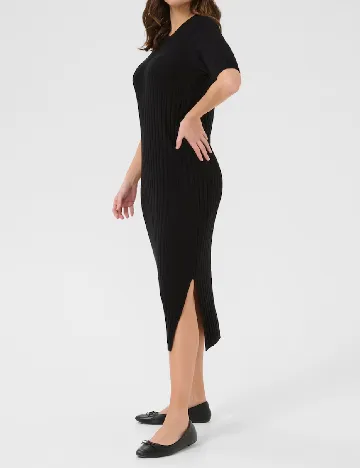 Rochie medie Kaffe, negru Negru