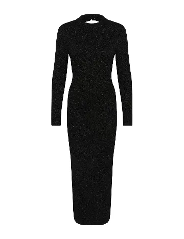 Rochie medie Gestuz, negru Negru