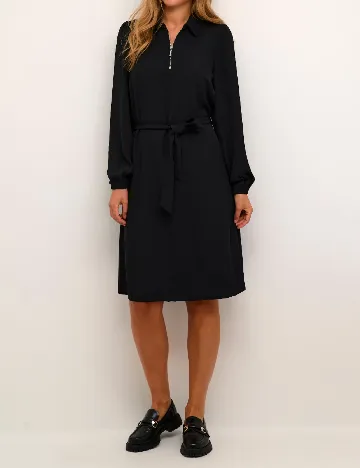 Rochie scurta Kaffe, negru Negru