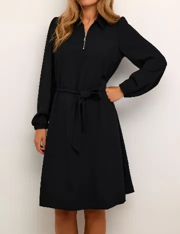 Rochie scurta Kaffe, negru Negru