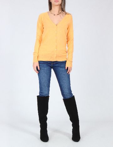 Cardigan Zara, galben