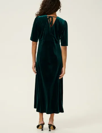 Rochie medie Cream, verde Verde