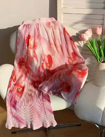 Pantaloni SHEIN, floral print Floral print