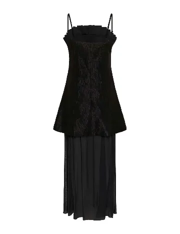 Rochie lunga Karen By Simonsen, negru Negru