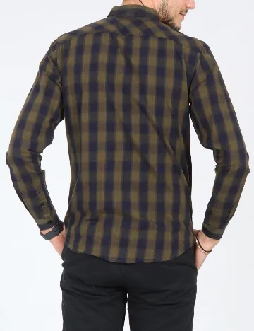 Camasa Pull&Bear, verde Verde