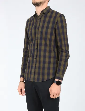 Camasa Pull&Bear, verde Verde