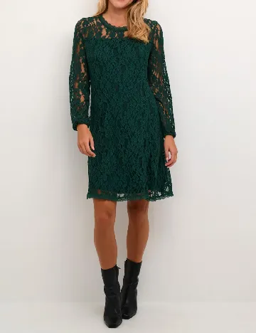 Rochie scurta Cream, verde Verde