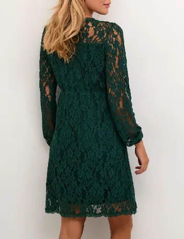 Rochie scurta Cream, verde Verde