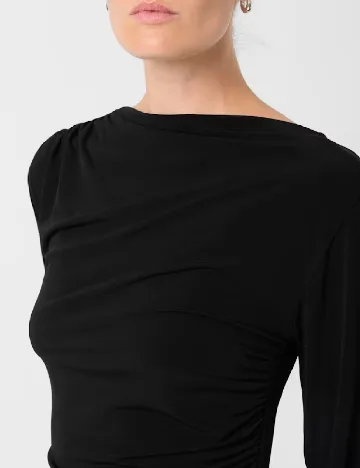 Rochie medie Soaked In Luxury, negru Negru