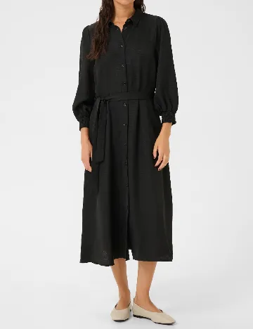 Rochie medie Kaffe, negru Negru