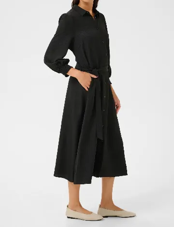 Rochie medie Kaffe, negru Negru