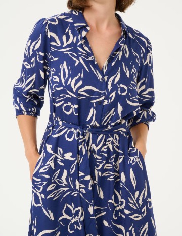 Rochie medie Kaffe, albastru