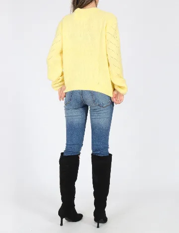 Pulover Bershka, galben Galben