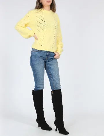 Pulover Bershka, galben Galben