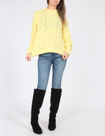 Pulover Bershka, galben